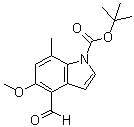 4-甲?；?5-甲氧基-7-甲基-1H-吲哚-1-羧酸叔丁酯